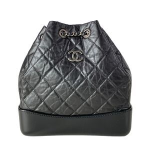 Chanel Gabrielle de Chanel Backpack A94485 Aged Calfskin Calf Skin